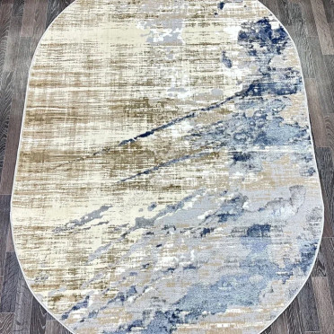 D038A_CREAM SHIRINK BLUE FDY Semnan овал