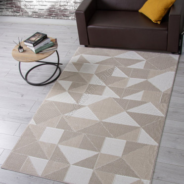 Ковер F603 - CREAM - Прямоугольник - коллекция OSTIN