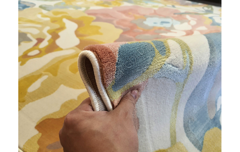 Ковер бельгийский Bloom 466118 990 круглый