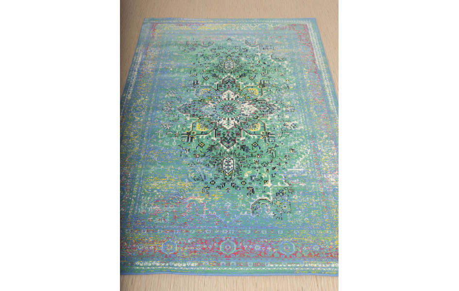 Монгольский ковер Hunnu 6A1781 166 прямоугольный