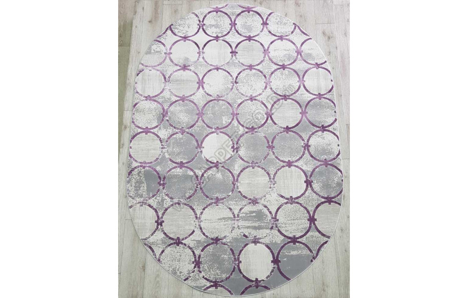 Овальный ковер 36444B LILA / LILA Amatis (Reis) рисунок круги