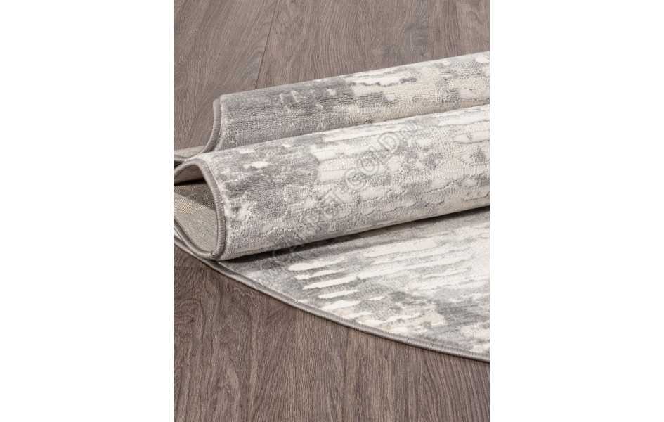 Ковер D999 - CREAM-GRAY - Овал - коллекция ATLANTIS