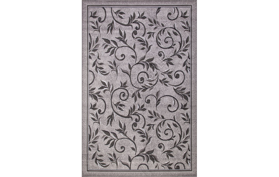 Ковер d230 - LIGHT GRAY - Прямоугольник - коллекция SILVER