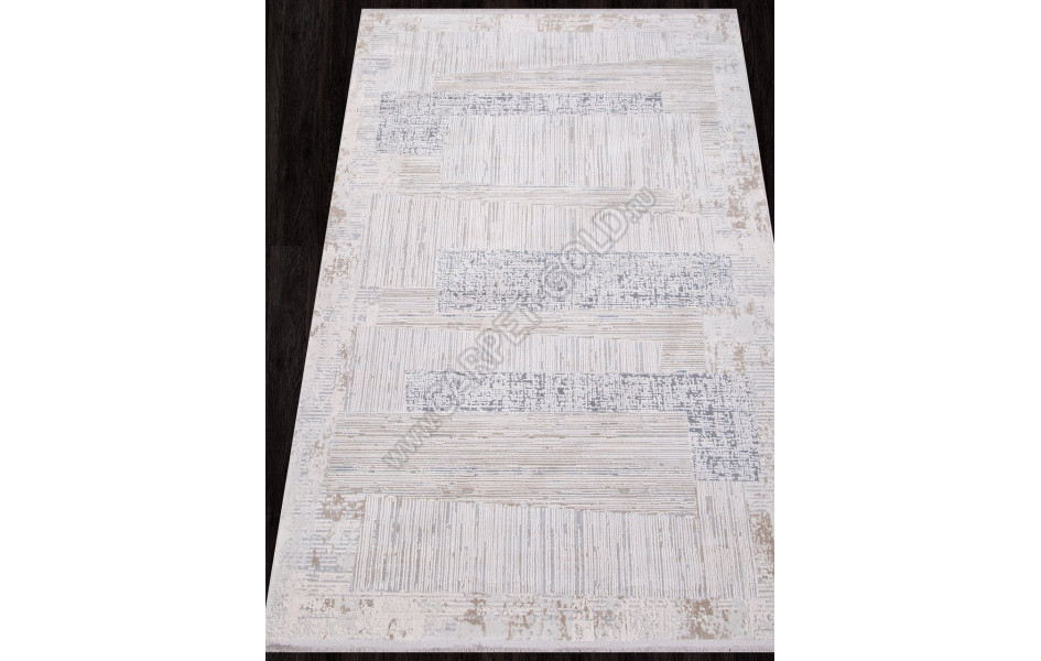 Ковер C558AC - BEIGE / GREY - Прямоугольник - коллекция PERLA