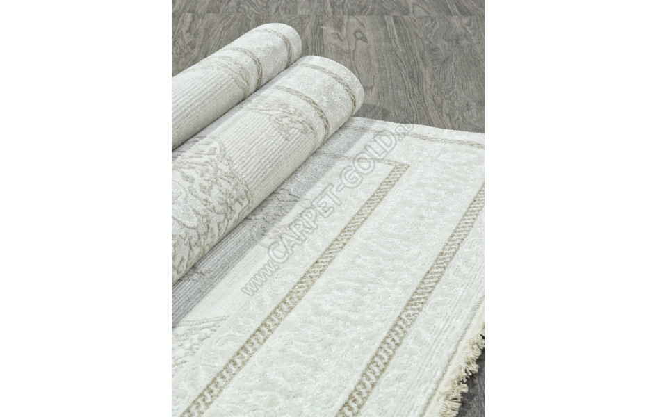 Ковер 26737A - CREAM / CREAM - Прямоугольник - коллекция RUBI