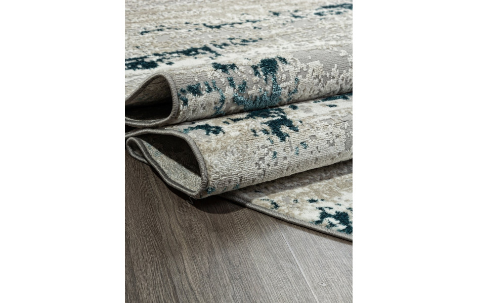 Ковер F298 - GRAY - Овал - коллекция PALERMO