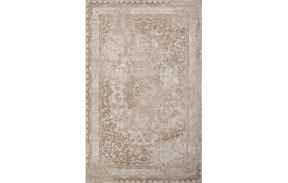 Ковер M030A - LIGHT BEIGE / CREAM - Прямоугольник - коллекция SIESTA