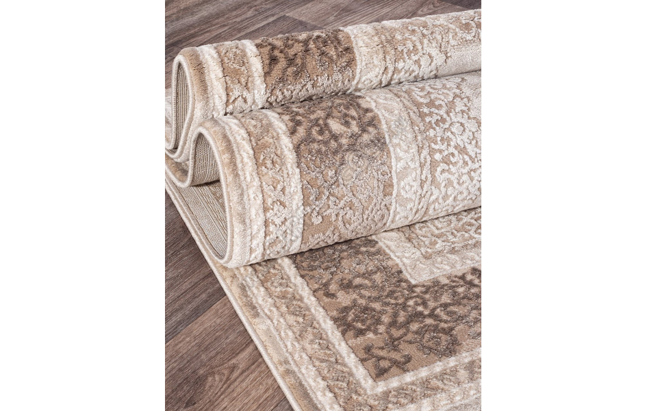 Ковер 04037A - BROWN / BROWN - Прямоугольник - коллекция ARMINA