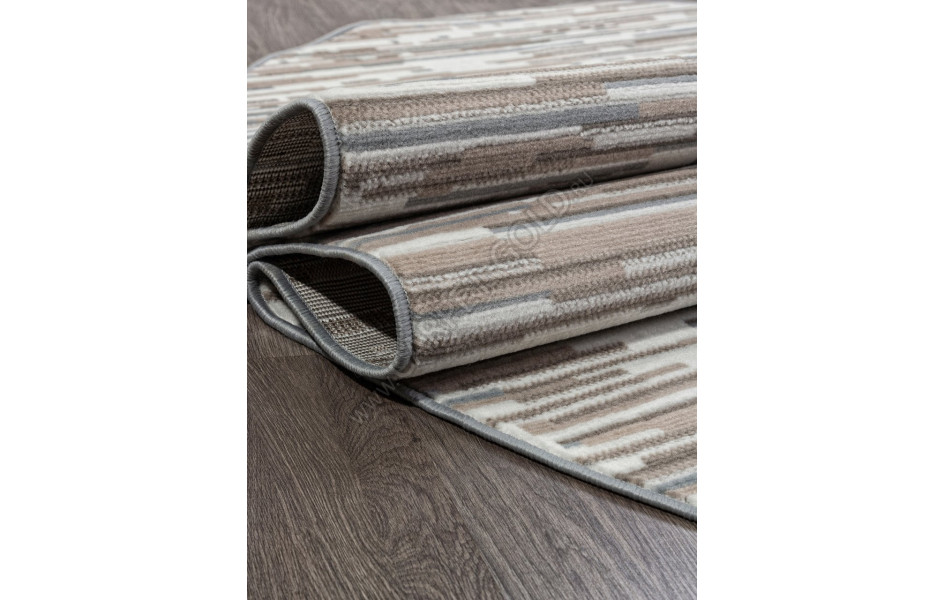 Ковер F352 - CREAM-BLUE - Овал - коллекция SIERRA