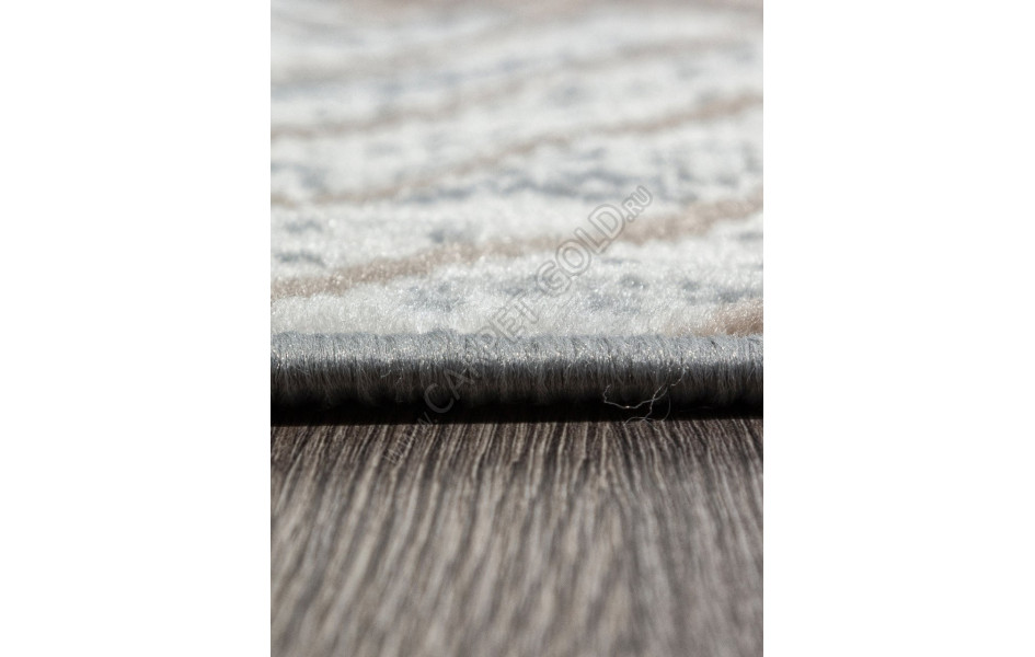 Ковер F351 - CREAM-BLUE - Овал - коллекция SIERRA