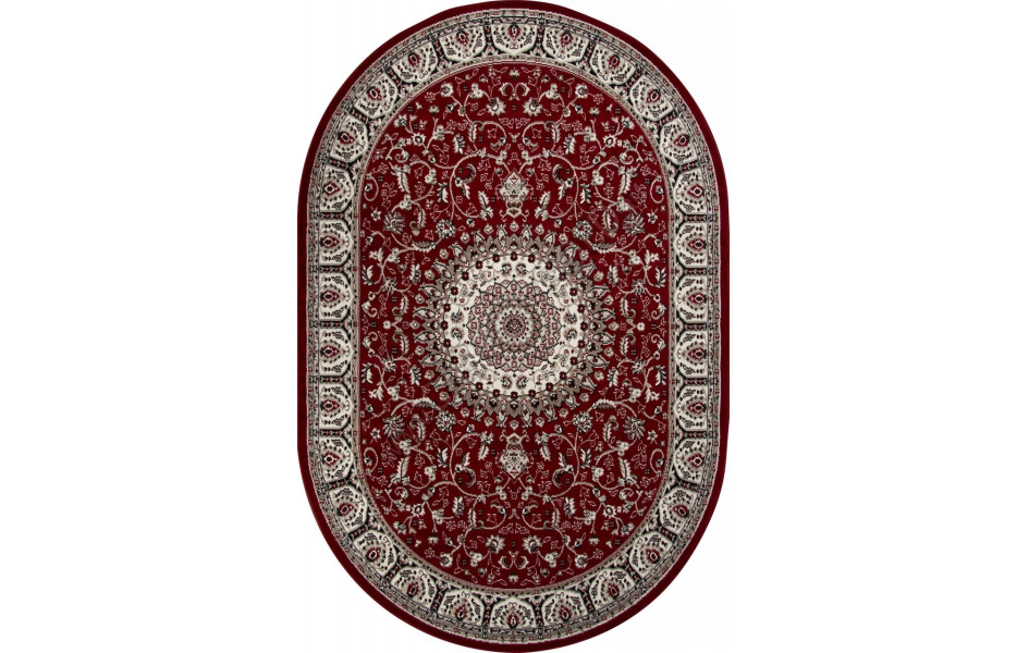 Ковер D409 - RED - Овал - коллекция GAVANA