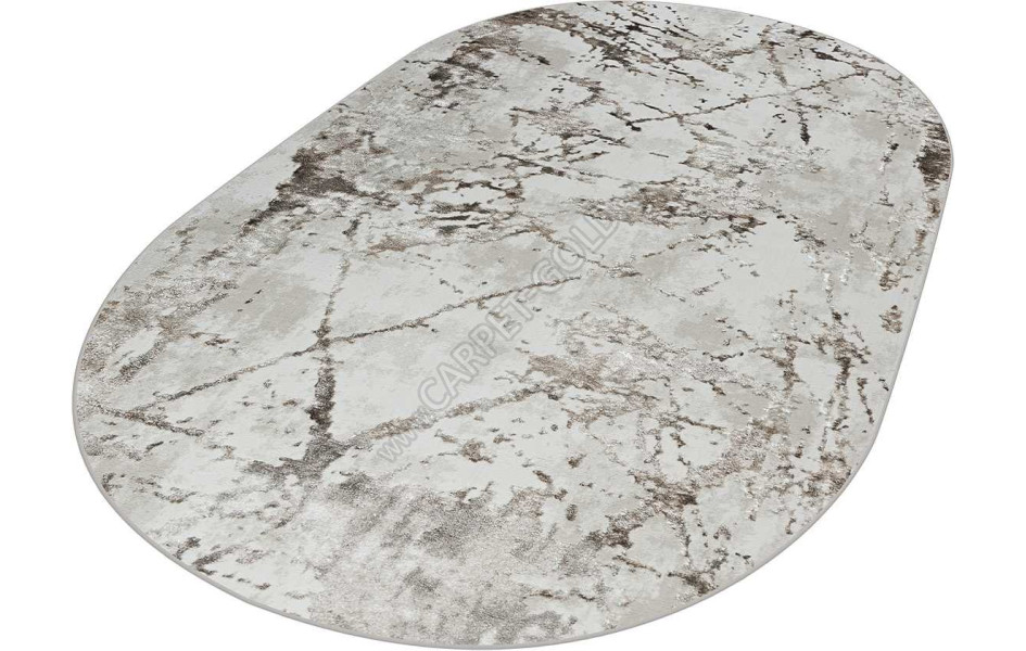 38894A OVAL BROWN FLS / BEIGE FL Olimpos