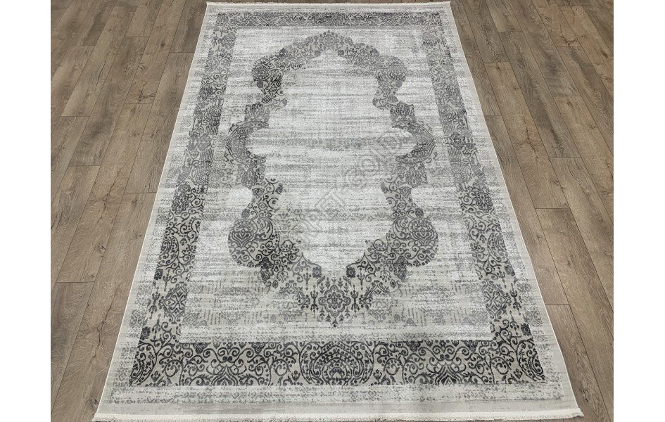 04570A CREAM/GREY DECO